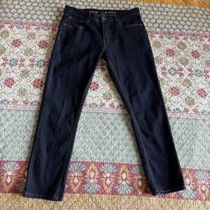 American Rag Jeans Mens 34x30 Dark Wash Comfort Stretch Slim